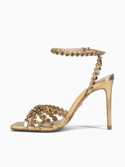 Fashion Maithe max ouro leather Gold