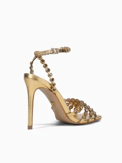 Fashion Maithe max ouro leather Gold