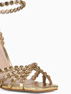 Fashion Maithe max ouro leather Gold