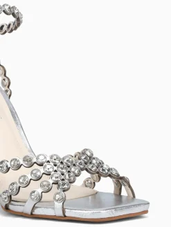 Fashion Maithe max plata leather Silver