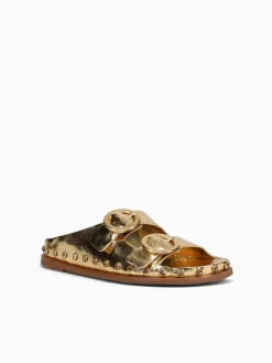 Clearance Maithe mayah ouro leather Gold