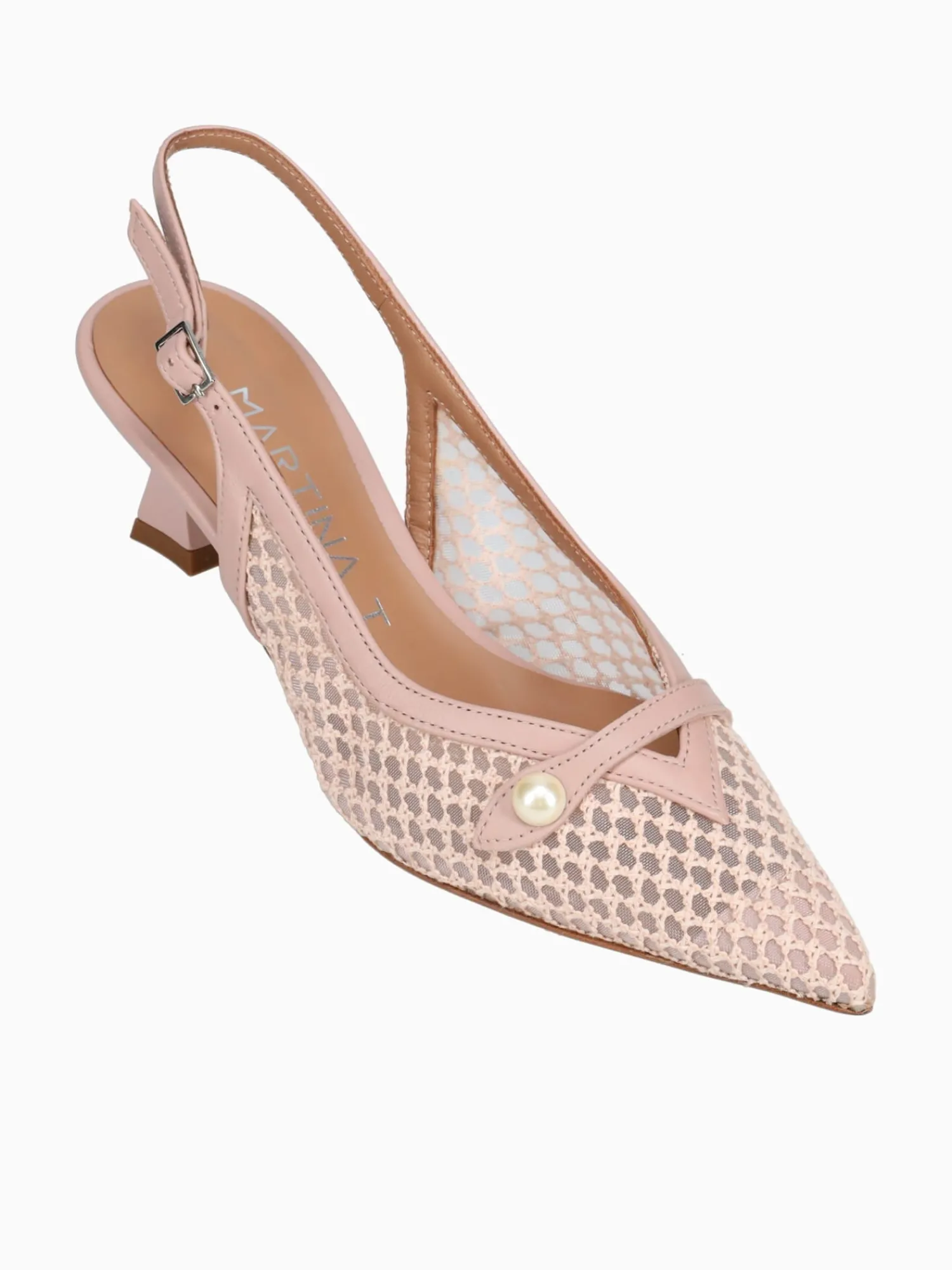New Martina T monet contour tricot nappa Beige