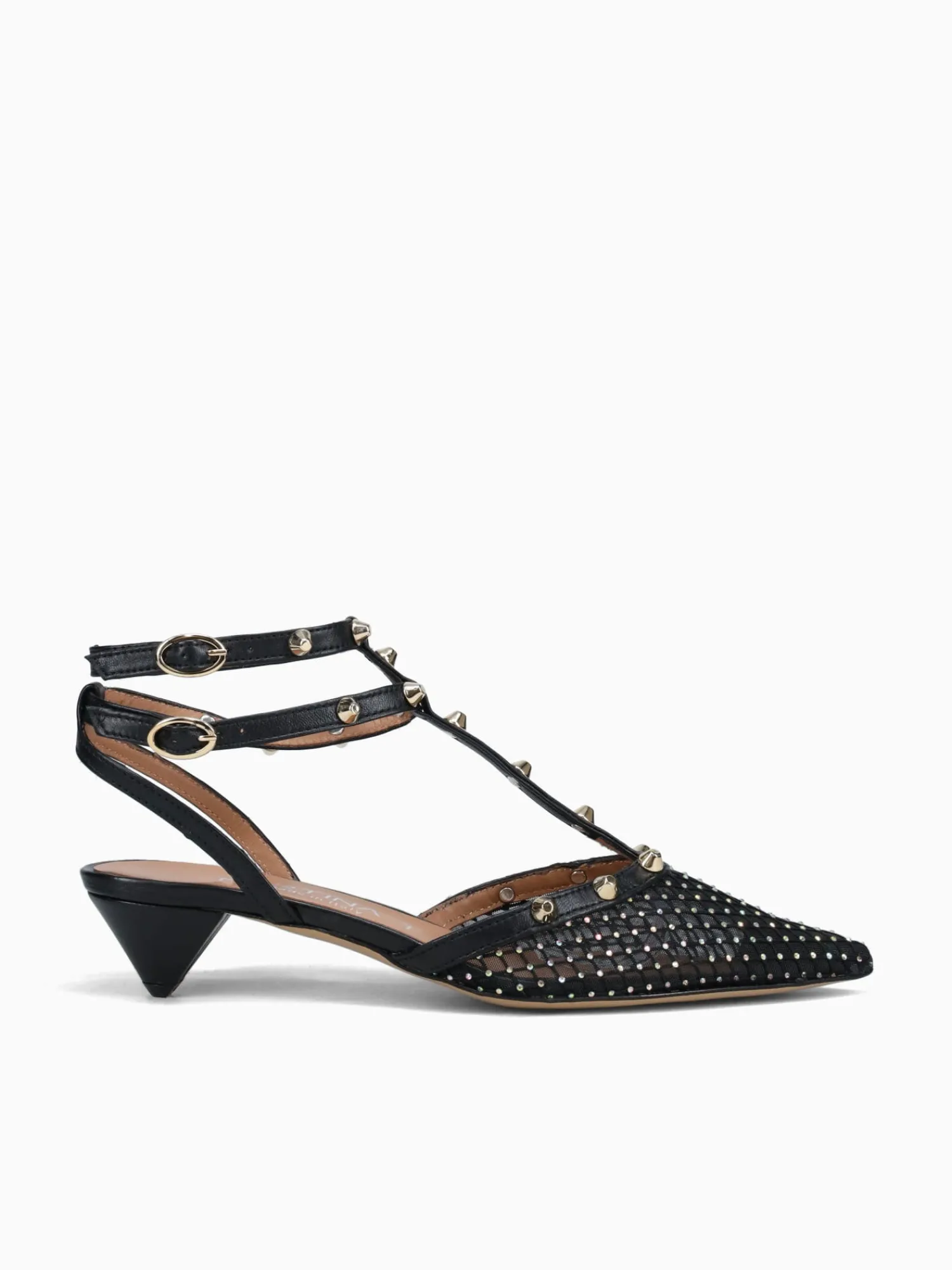 Fashion Martina T montana nero nero diamant nappa Black
