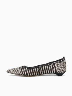 Sale Martina T morgaine nero bone raffia Black