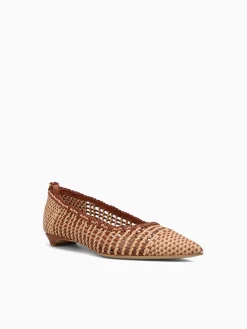 Discount Martina T morgaine nude raffia Tan