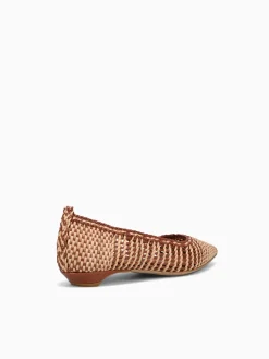 Discount Martina T morgaine nude raffia Tan