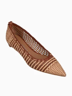 Discount Martina T morgaine nude raffia Tan