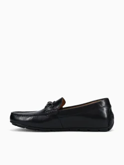 Sale Florsheim motor moc toe bit leather Black
