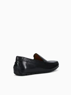 Clearance Florsheim motor moc toe venetian leather Black