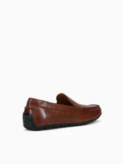 New Florsheim motor moc toe venetian leather Cognac