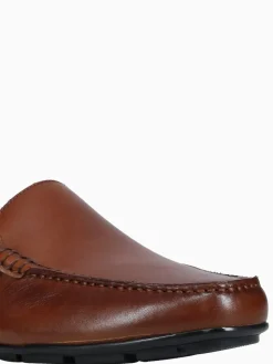 New Florsheim motor moc toe venetian leather Cognac