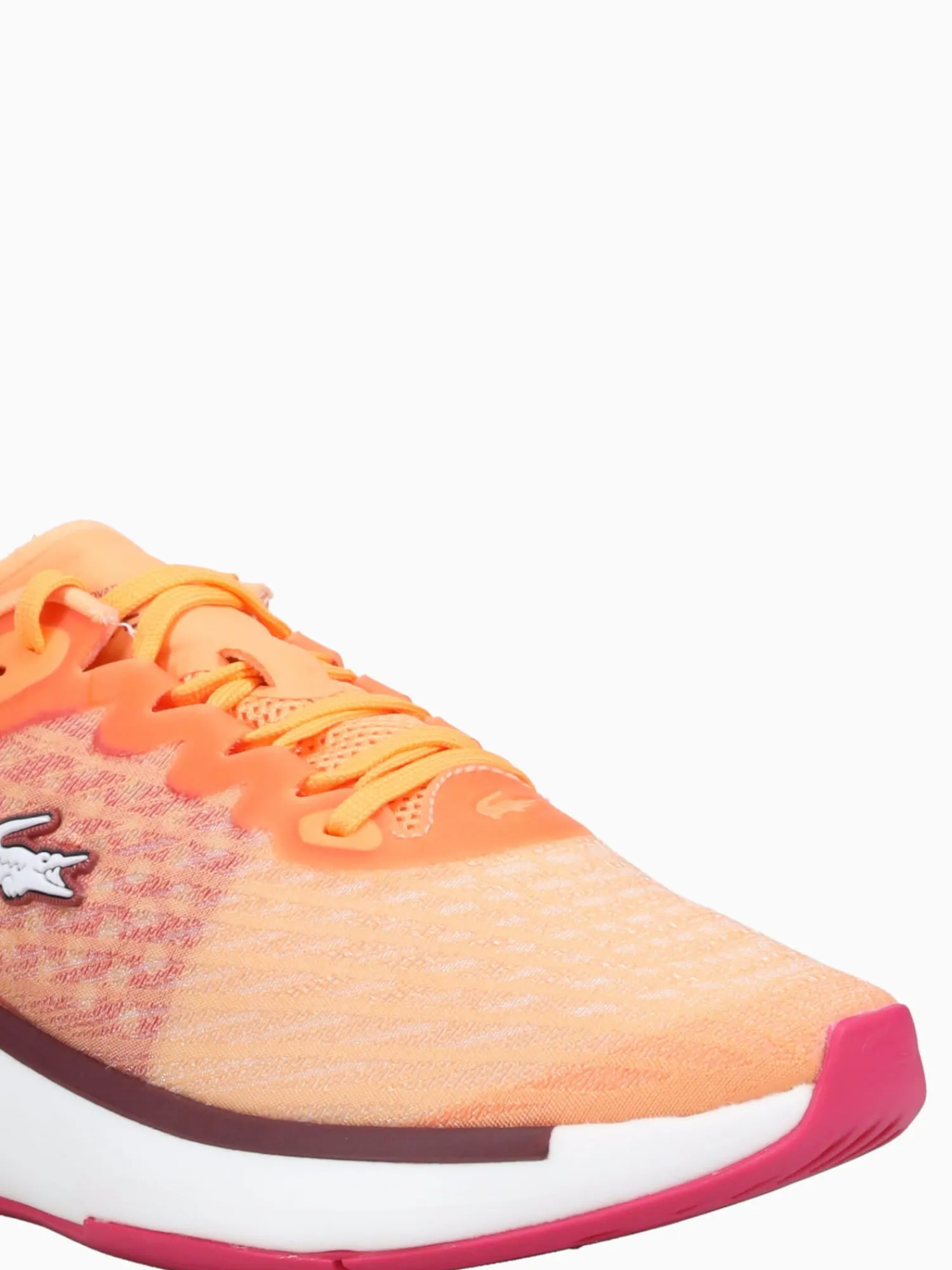Discount Lacoste neo run lite 224 lt.org burg textile Light Orange