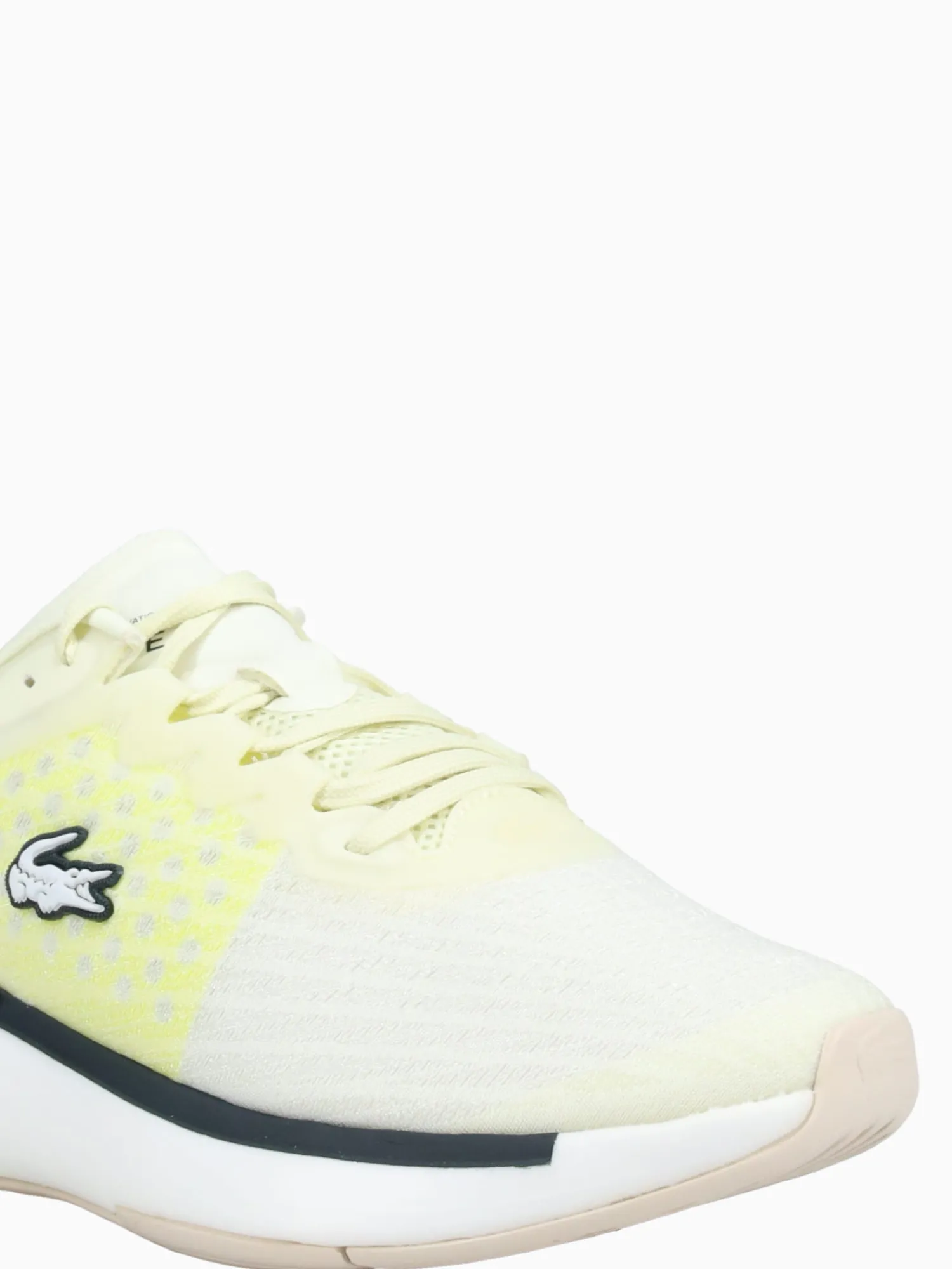 Clearance Lacoste neo run lite 224 lt.ylw dk.grn textile Light Yellow
