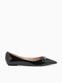 New Sam Edelman nori patent Black