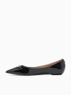 New Sam Edelman nori patent Black