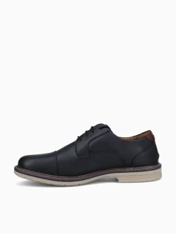 Online Florsheim norwalk cap toe 13368010 blk crazy hors Black