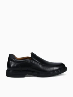 Fashion Florsheim norwalk moc toe slip on leather Black