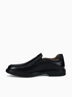Fashion Florsheim norwalk moc toe slip on leather Black