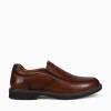 Best Florsheim norwalk moc toe slip on cognac brw lea Brown