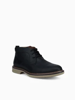 Sale Florsheim norwalk plain toe chukka boot blk crazy Black