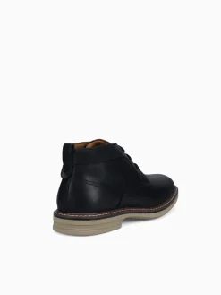 Sale Florsheim norwalk plain toe chukka boot blk crazy Black