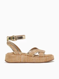 Fashion Sam Edelman nylie sand dune amber raffia Beige