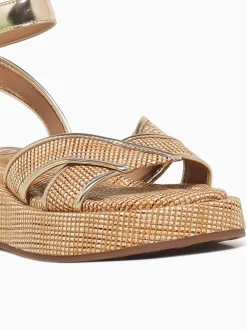 Fashion Sam Edelman nylie sand dune amber raffia Beige