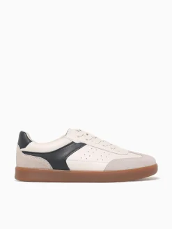 Best Florsheim pace ttoe sneaker bone multi leather White