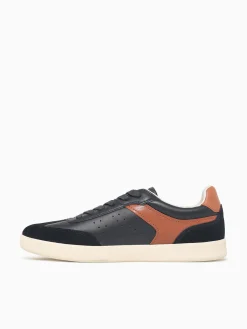 Hot Florsheim pace ttoe sneaker multi leather Navy