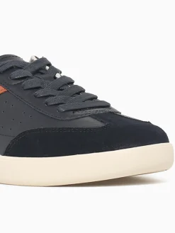 Hot Florsheim pace ttoe sneaker multi leather Navy