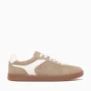 New Florsheim pace ttoe sneaker multi suede Taupe
