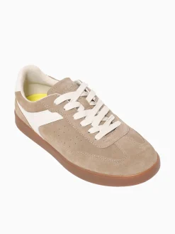 New Florsheim pace ttoe sneaker multi suede Taupe