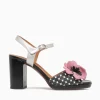 Clearance Chie Mihara parlota acqua negro silver dali dotman Multi