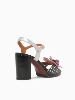 Clearance Chie Mihara parlota acqua negro silver dali dotman Multi