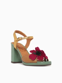 New Chie Mihara parlota gold camel cerise agnes linde an Multi