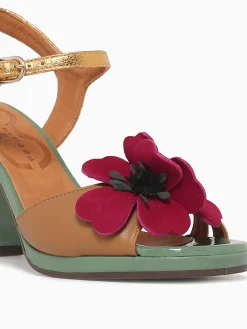 New Chie Mihara parlota gold camel cerise agnes linde an Multi