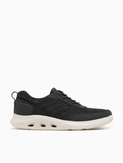 Outlet Nunn Bush ponte knit moc toe multi knit Black