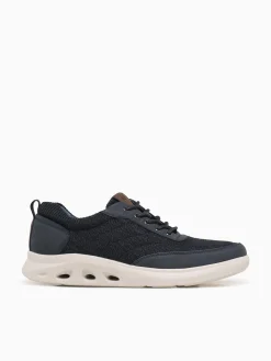 Sale Nunn Bush ponte knit moc toe multi knit Navy