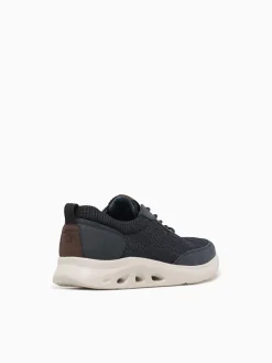 Sale Nunn Bush ponte knit moc toe multi knit Navy
