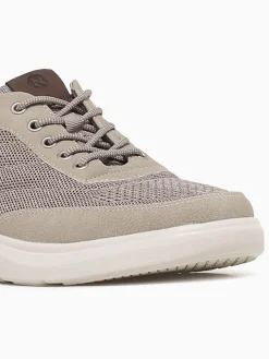 New Nunn Bush ponte knit moc toe multi knit Taupe