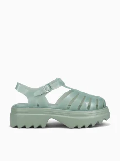 Discount Melissa possession platform ii jelly Green