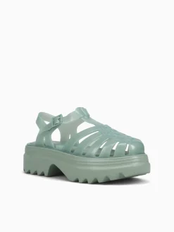 Discount Melissa possession platform ii jelly Green
