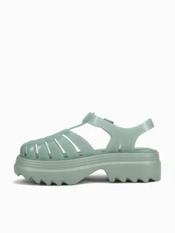 Discount Melissa possession platform ii jelly Green