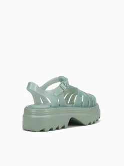 Discount Melissa possession platform ii jelly Green
