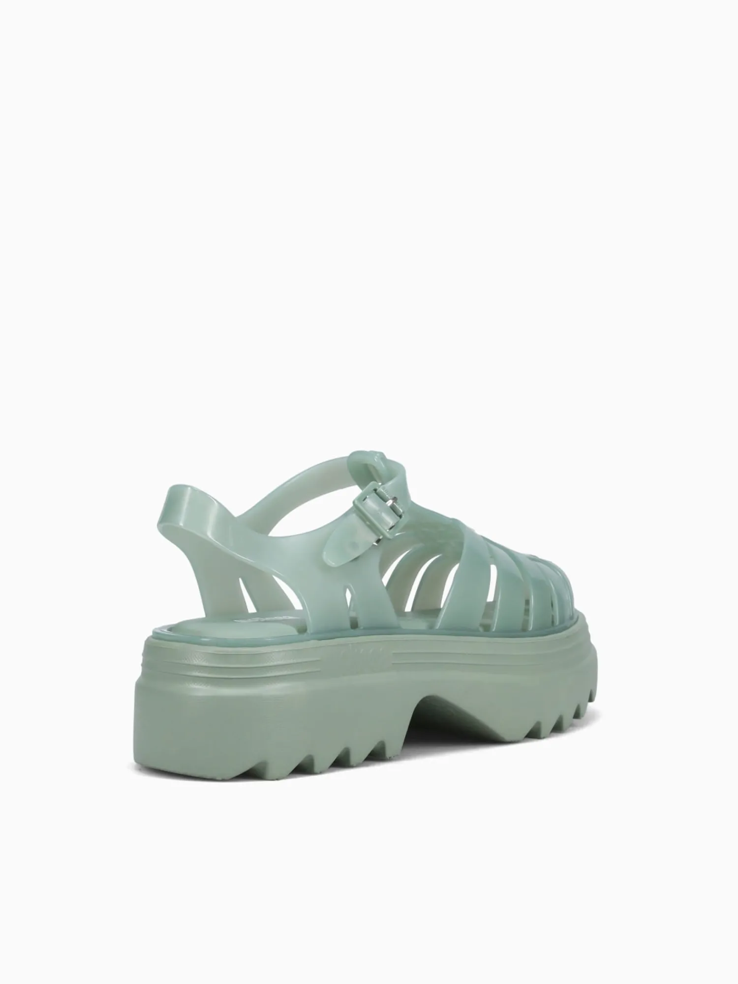 Discount Melissa possession platform ii jelly Green