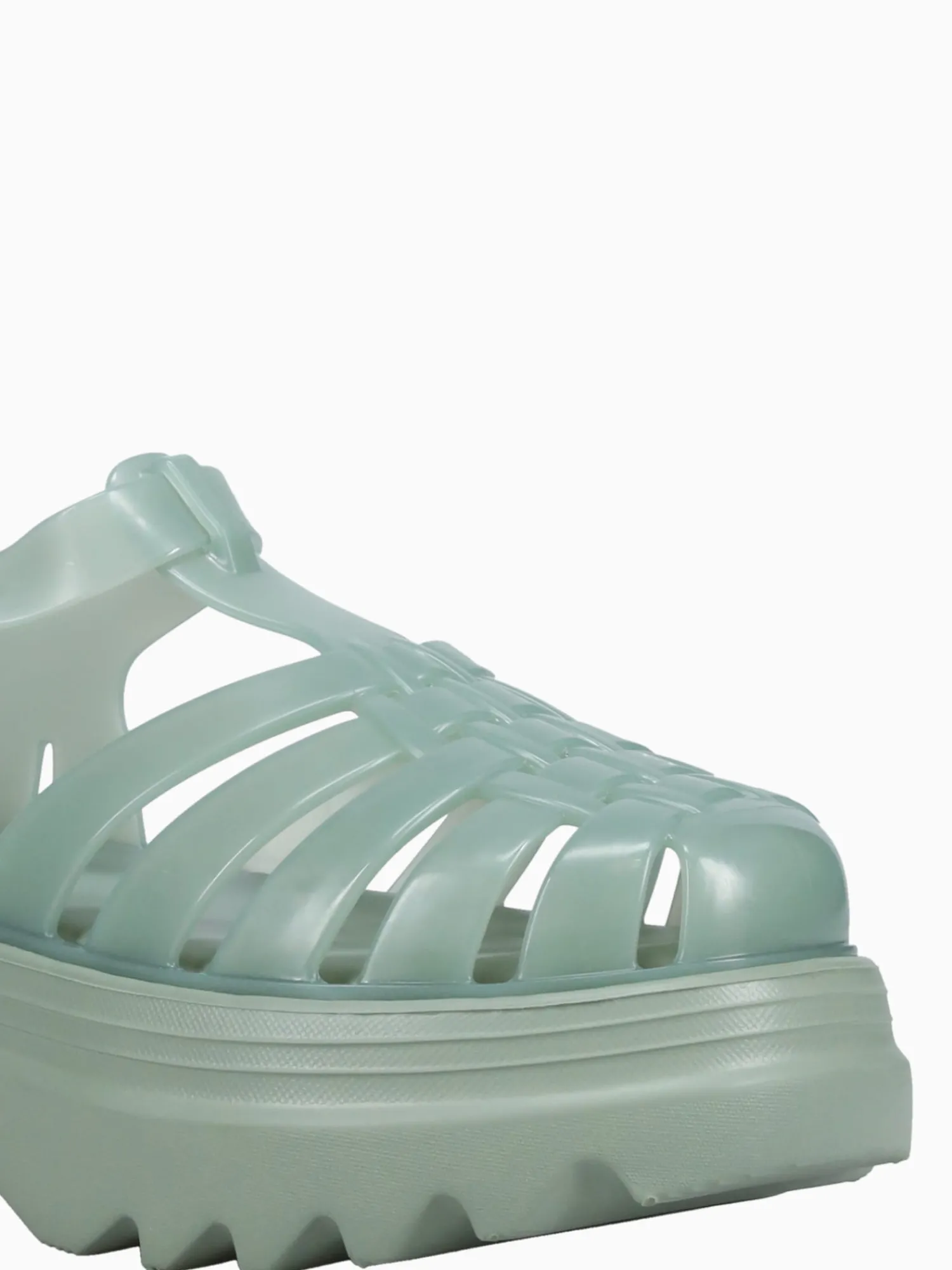 Discount Melissa possession platform ii jelly Green
