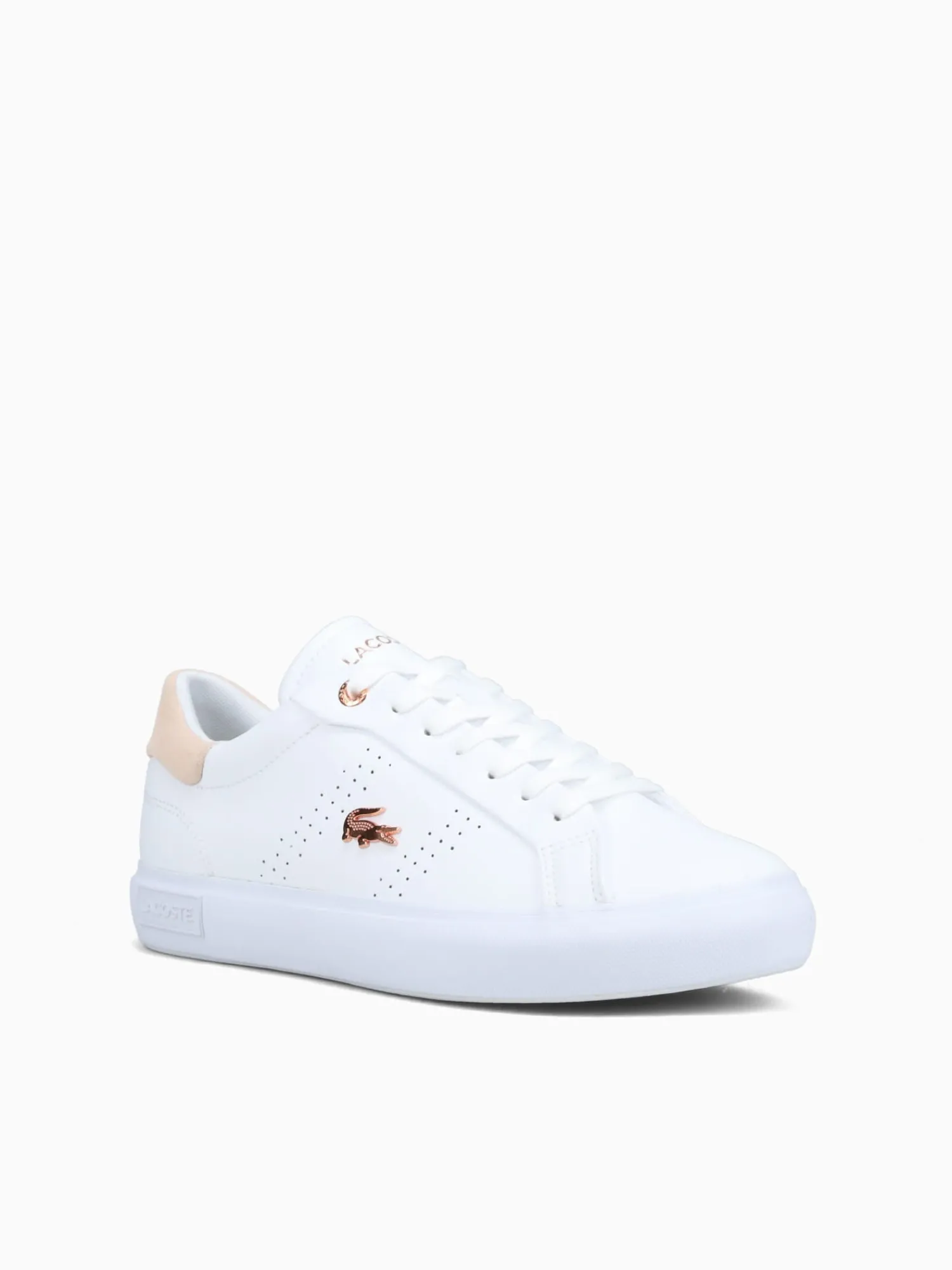 Hot Lacoste powercourt 2.0 224 1 wht lt.pink leather White Multi