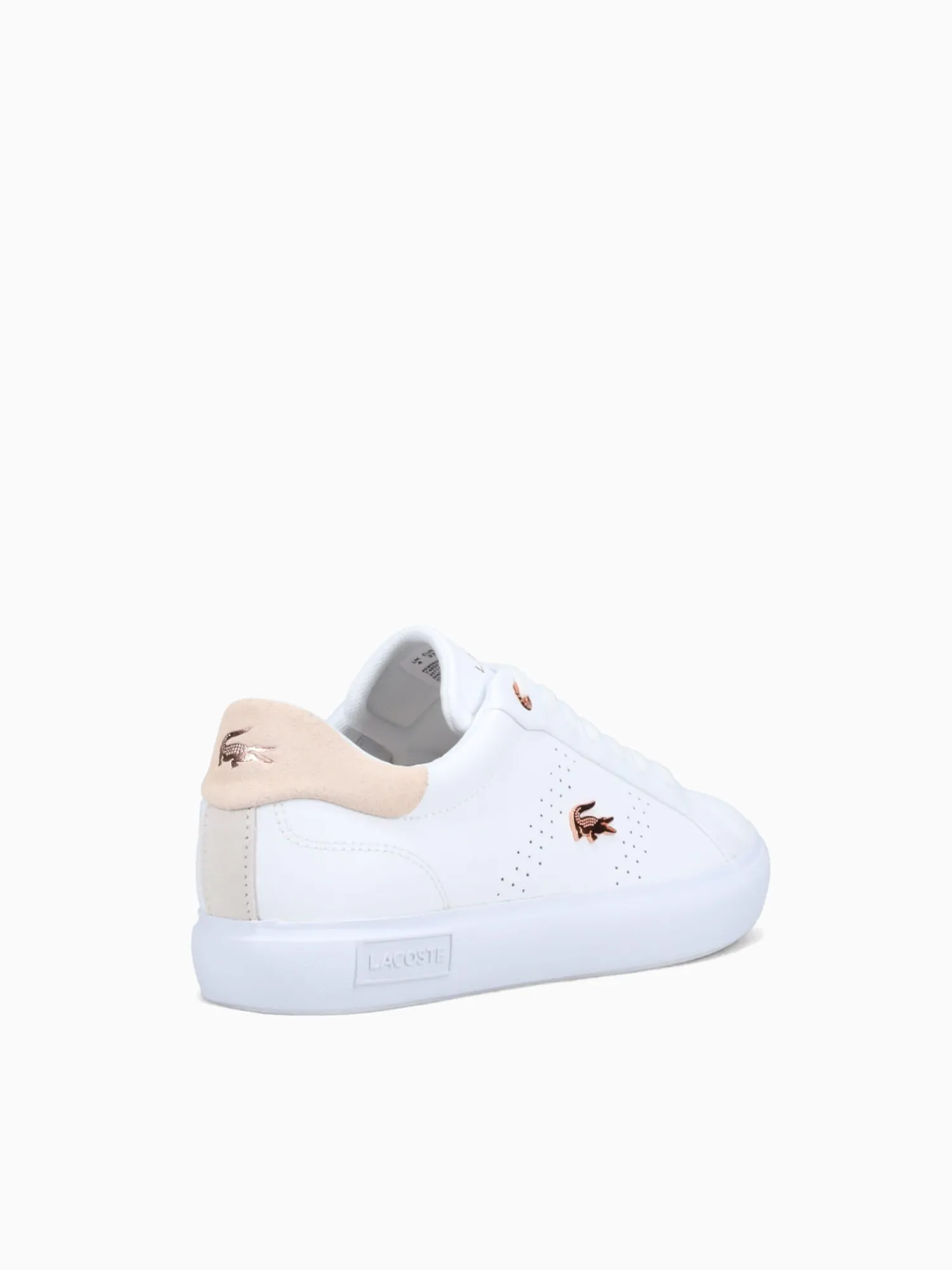 Hot Lacoste powercourt 2.0 224 1 wht lt.pink leather White Multi