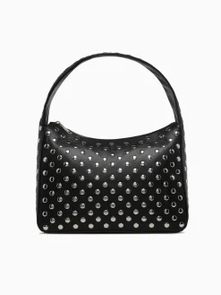 Online Moda Lux rebel shoulder bag Black