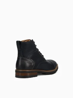 Clearance Florsheim renegade cap toe crazy horse Black